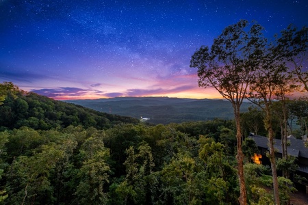 A5 Deck View at Dusk