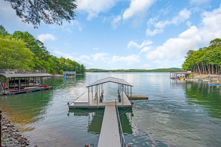 When In Rome - Dock with long range lake views