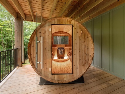 Creek Songs- Sub-lower deck sauna
