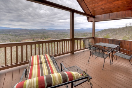 Amazing View - Lounge furniture on the deck