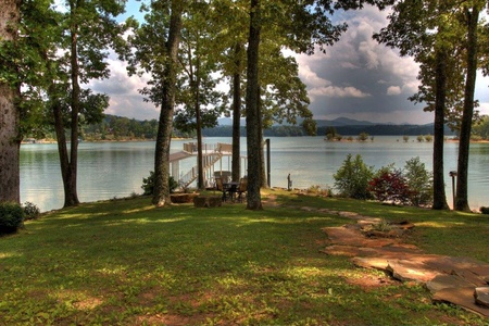 Blue Ridge Lake Retreat - Lakefront View