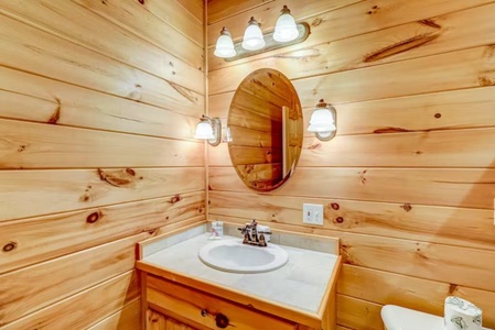 Brown Bear Vista - Lower Level Bathroom