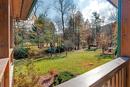 Stanley Creek Lodge - View from Jacuzzi