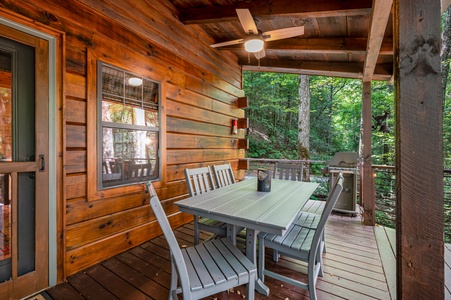 Paradise Found - Entry Level Outdoor Covered Dining Area