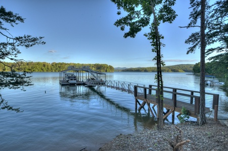 Nottely Island Retreat - Private Dock