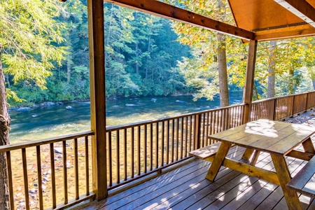 Rivers DLite - Toccoa River and back deck