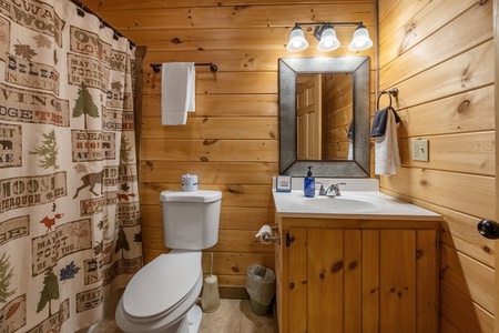 Woodhaven Retreat - Lower Level Bathroom