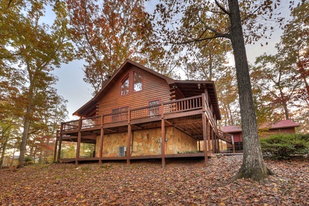 Blue Lake Cabin - Side Exterior