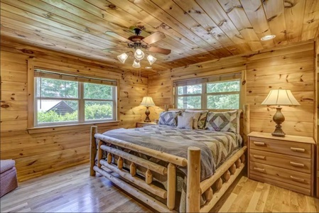 Brown Bear Vista - Main Level Bedroom
