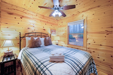 Storybook Hideaway: Upper-level Guest Bedroom