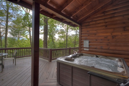Bear Paw - Hot Tub with Forest Views