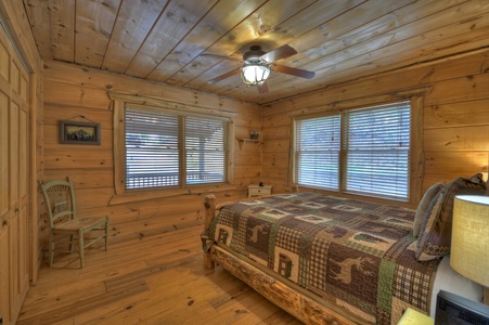 View From The Top- Entry level queen bedroom