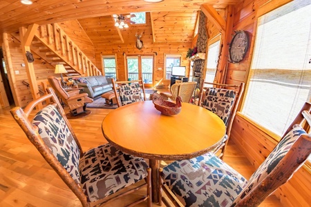 White Rock - Dining Area looking into Living Room