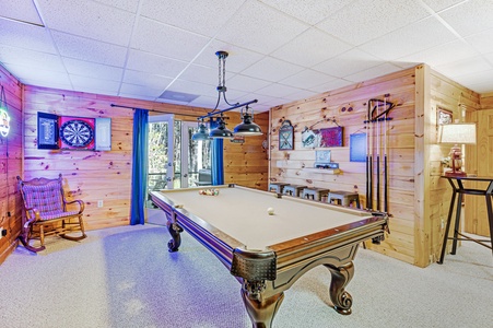 Bear Creek:  Lower-level Entertainment Room