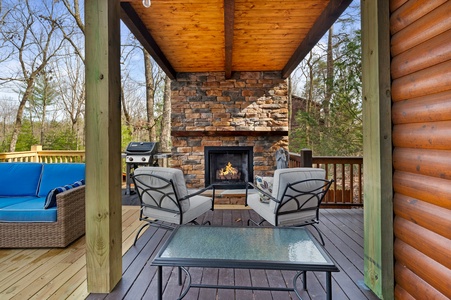 Deer Haven - Outdoor Gas Fireplace