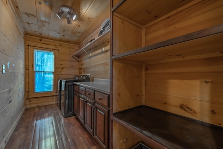 Misty Mountain Escape - Main Level Laundry Room
