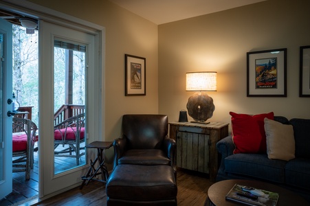 Hayes Haven - Lower-level Living Room