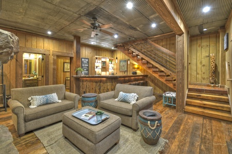 Heavenly Day - Lower Level Seating Area