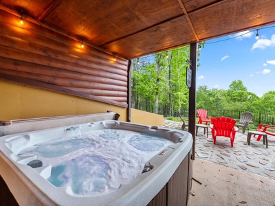 Sunrise on the Ridge - Covered Hot Tub