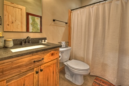 Once In A Blue Ridge: Entry Level Shared Bathroom
