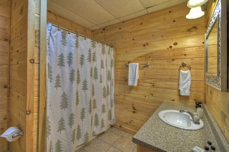 Hogback Haven- Lower-level Shared Bathroom