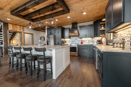 Big Top of Blue Ridge: Kitchen Island