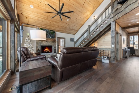 Big Top of Blue Ridge: Living Room