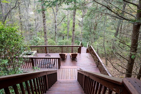 Hayes Haven - View of Sub Lower-level Deck