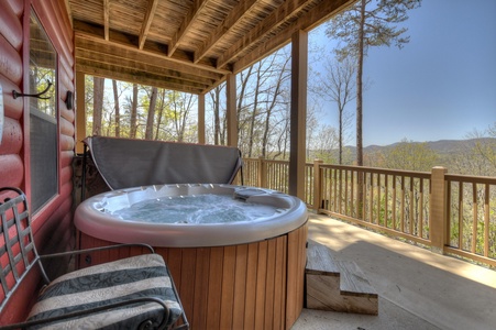 A Birds Eye View - Hot Tub