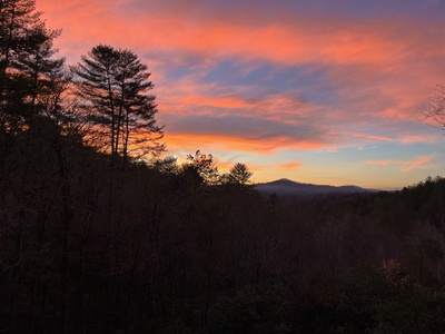 Golden Getaway: Entry Level Deck Dusk View