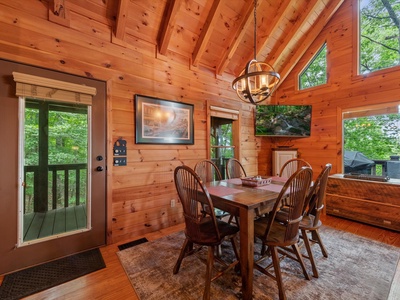 Away from Everyday: Entry Level Dining Area