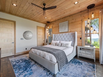 Bluetiful- Entry level master bedroom