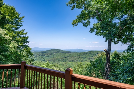 Early Rise- Long Range Views from the Entry Level Deck