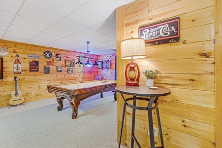 Bear Creek:  Lower-level Entertainment Room