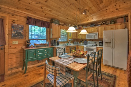 Bear Watch - Dining Table and Kitchen