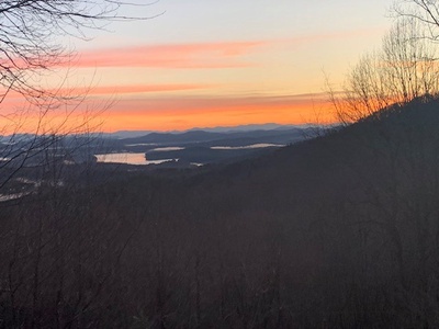 Ridgetop Pointaview- Sunset view of the long range mountain views