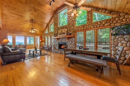 Sunset in the Mountains - Entry Level Living Room