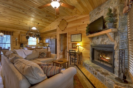 Bear Butte - Open Concept Living Room