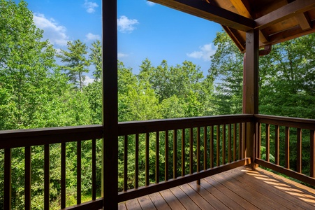 Blue Line Vista - Upper-Level Private Balcony View