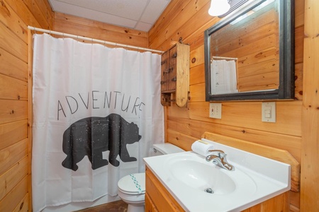 Bearfoot Lodge - Lower Level Full Bath
