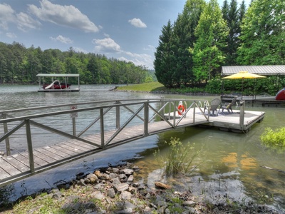 Anchors Away - Lake sun decking ramp