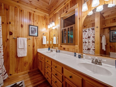 Babbling Brook- Master bathroom