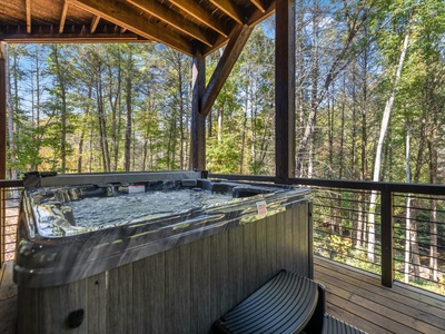Stone Creek Lodge -  Lower Level Deck Hot Tub