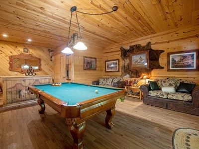 Hillside Hideaway - Lower Level Game Room