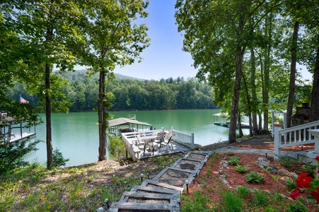 Reflections From The Kabin. Lake Nottely in Blairsville Georgia