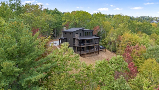 Vacay Chalet - Aerial View of Cabin