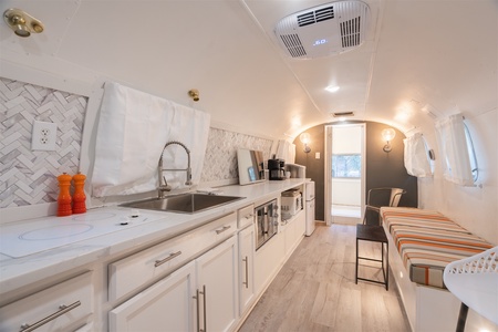 Easy Tiger - Airstream kitchen area