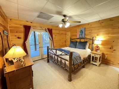 Bear Creek:  Lower-level Guest Bedroom