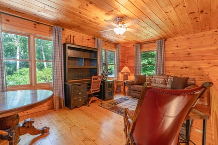 Hibernation Station - Upper Level Loft Sitting Area