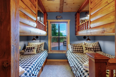 Bears Repeating - Lower-Level Custom Bunk Bedroom